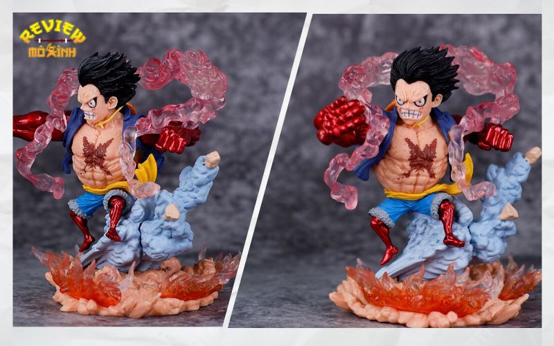 mô hình luffy gear 4 chibi