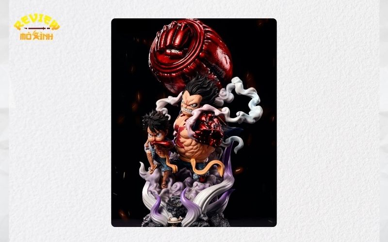 mô hình luffy gear 4 chính hãng