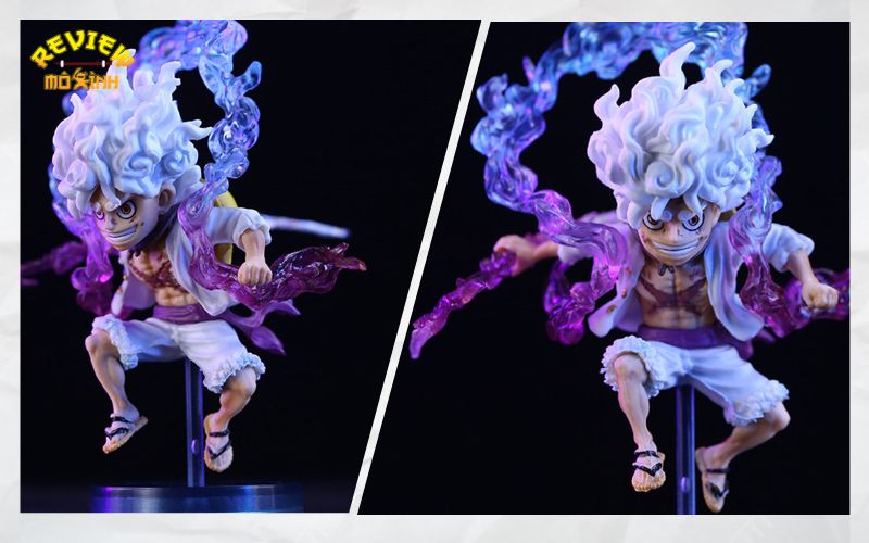 mô hình luffy gear 5 chibi