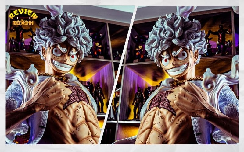 mô hình luffy gear 5 nika