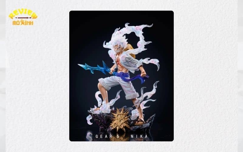 mô hình luffy gear 5 resin