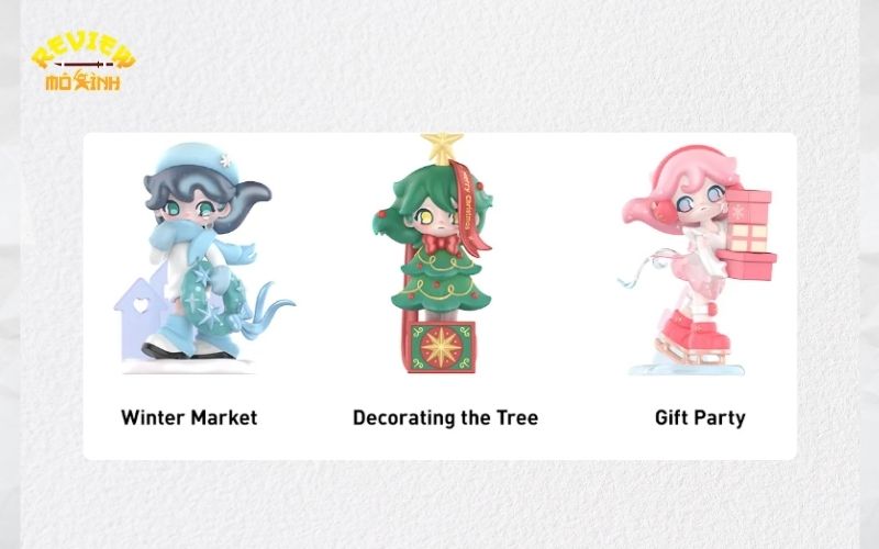 Azura Warm Christmas Series Figures