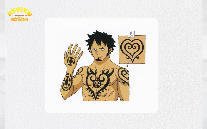 hình xăm trafalgar law