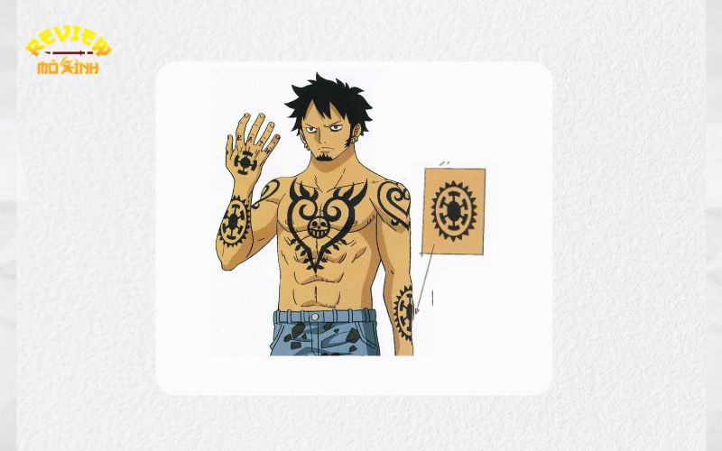 hình xăm trafalgar law