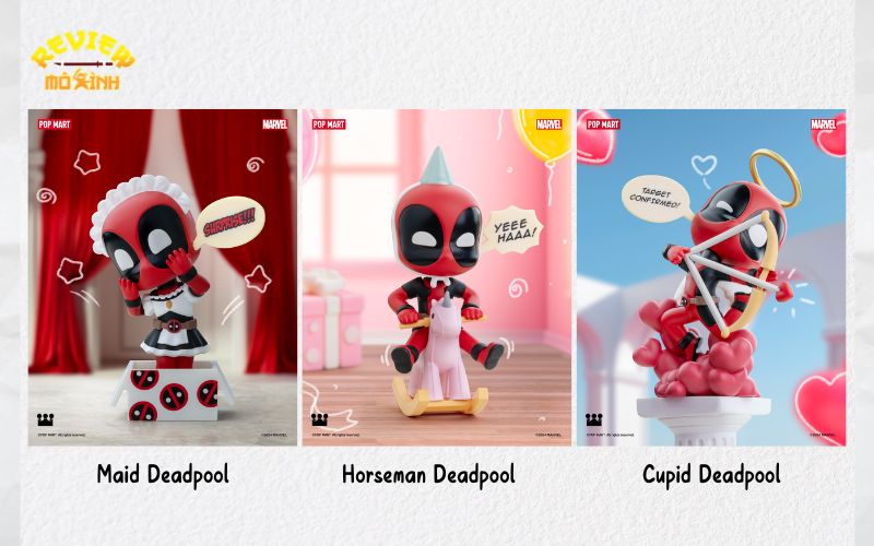 Marvel Deadpool Series Figures Pop Mart