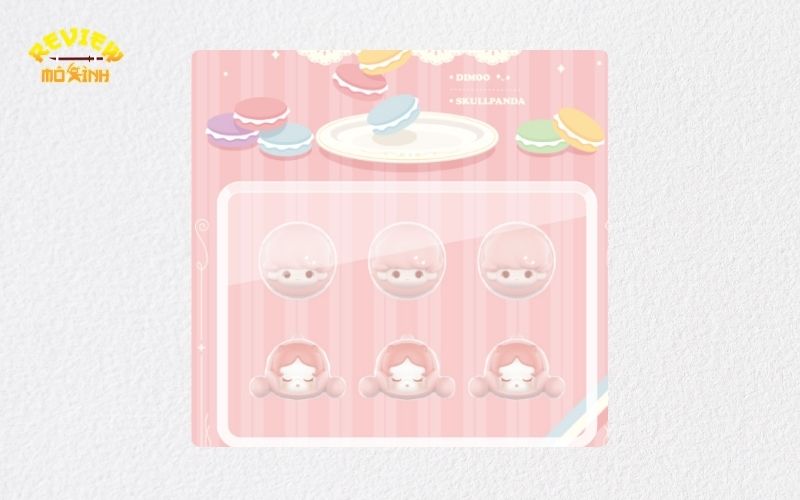 pop bean macaron set