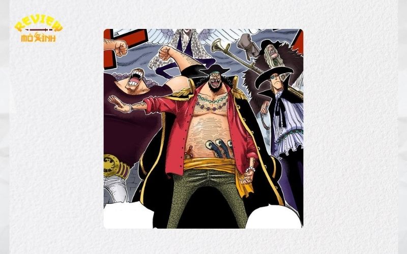 râu đen one piece