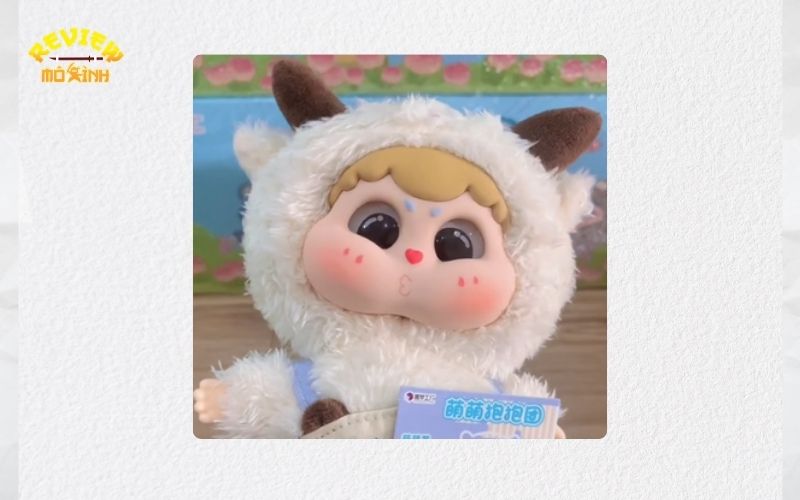 cute baby dudu series vinyl plush doll blind box