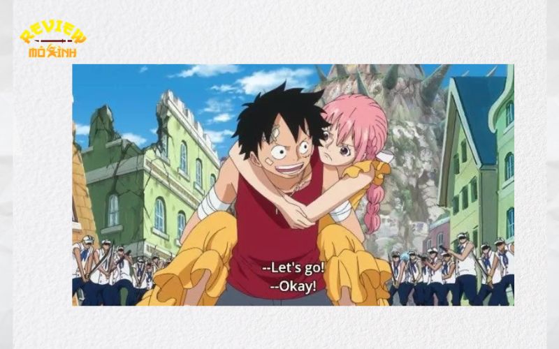 shirahoshi yêu luffy